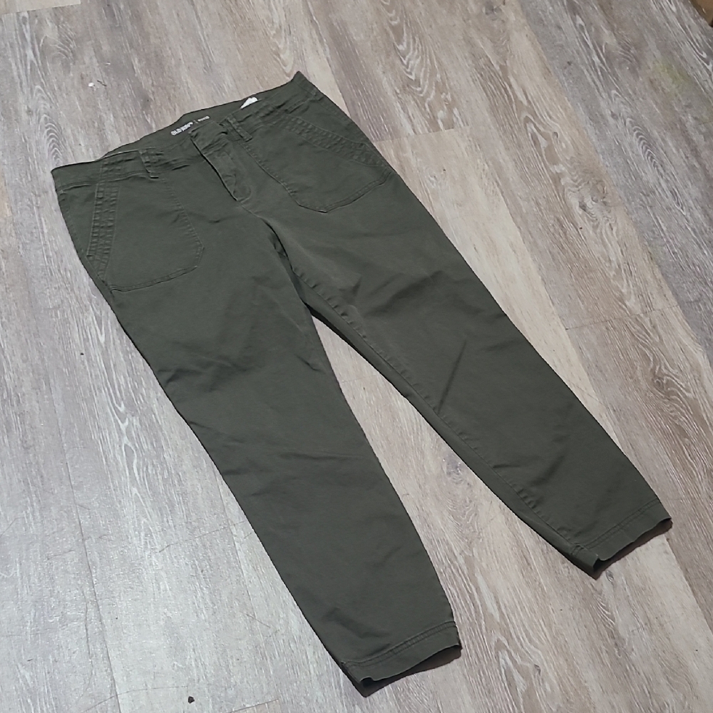 Old Navy Women's  Olive Green Pants